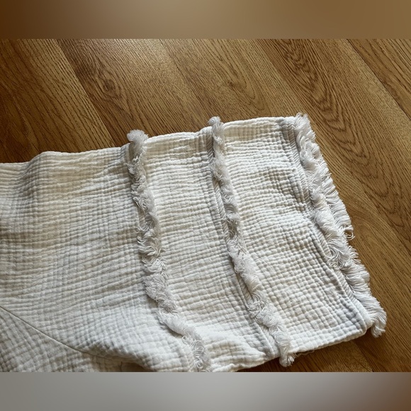 Cynthia Rowley White Cotton Boho Top - Picture 5 of 9